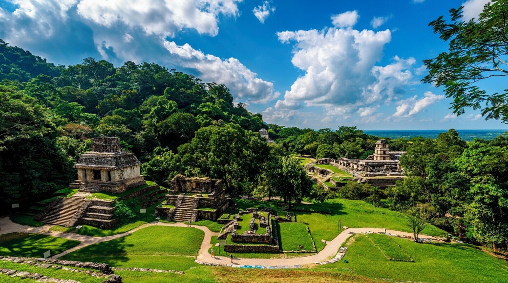 Ruins in Palenque.