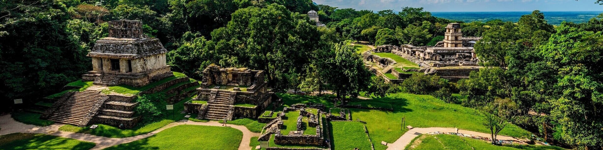 Ruins in Palenque.