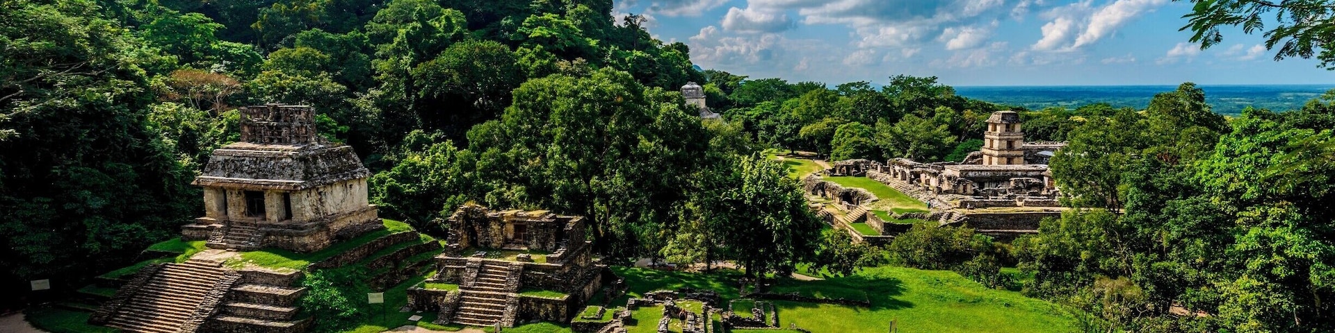 Ruins in Palenque.