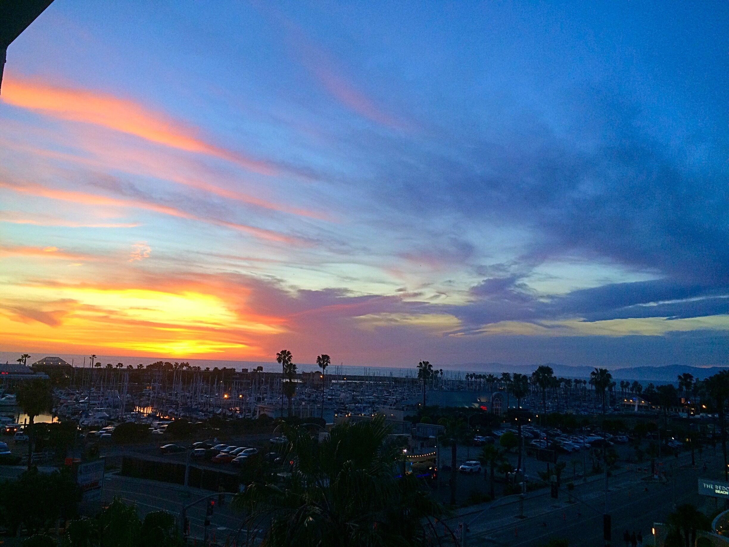 Stunning Sunset at Redondo Beach CA 