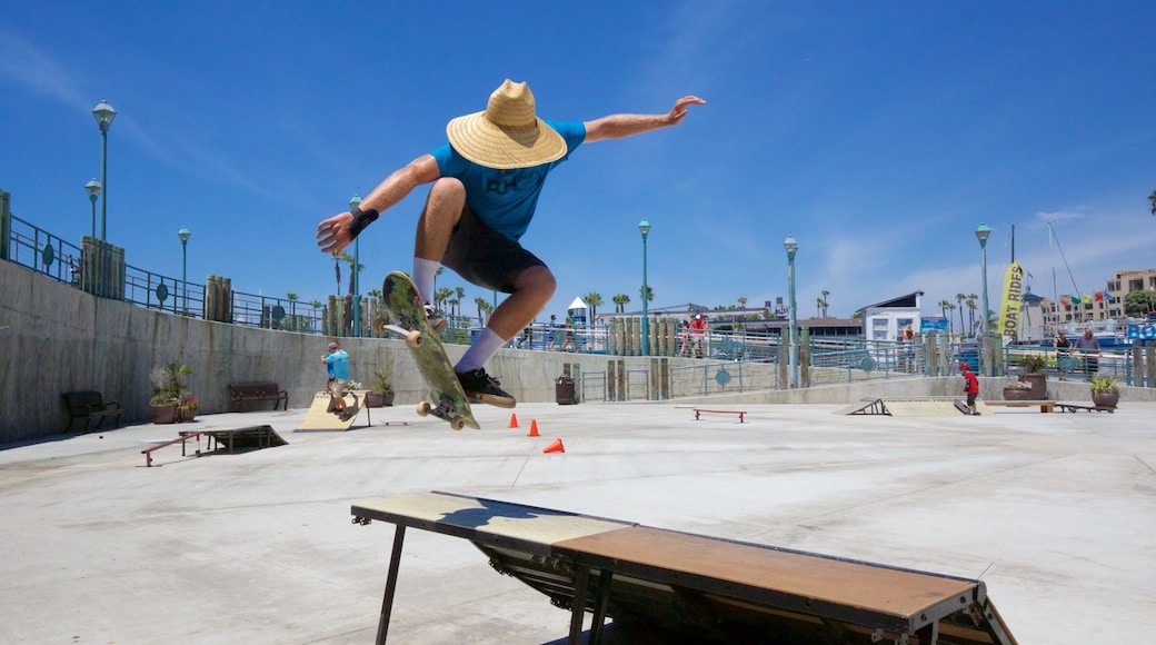 Redondo Beach as well as an individual male