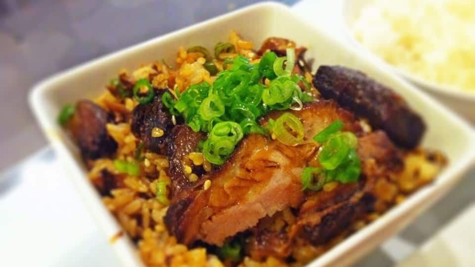 Chashu meshi is braised pork belly with rice. Berkshire pork from Canada is perfectly seasoned and cooked. It just melts in your mouth. Pork sauce is carefully mixed into the rice as well.