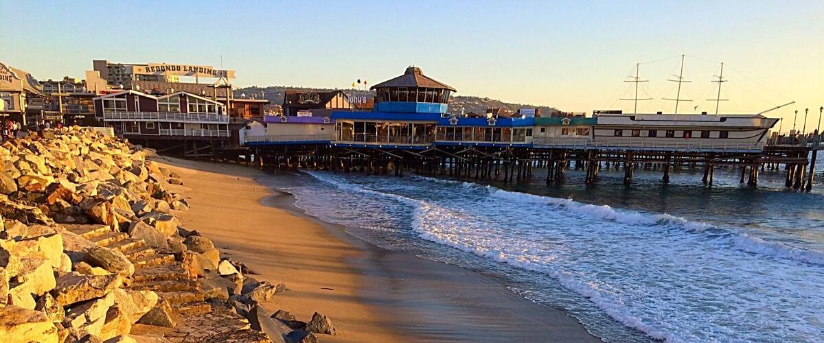 The Pier at Redondo Beach CA