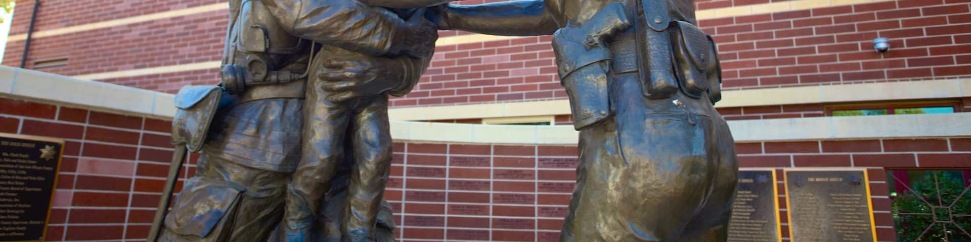 Central Coast California featuring outdoor art and a statue or sculpture