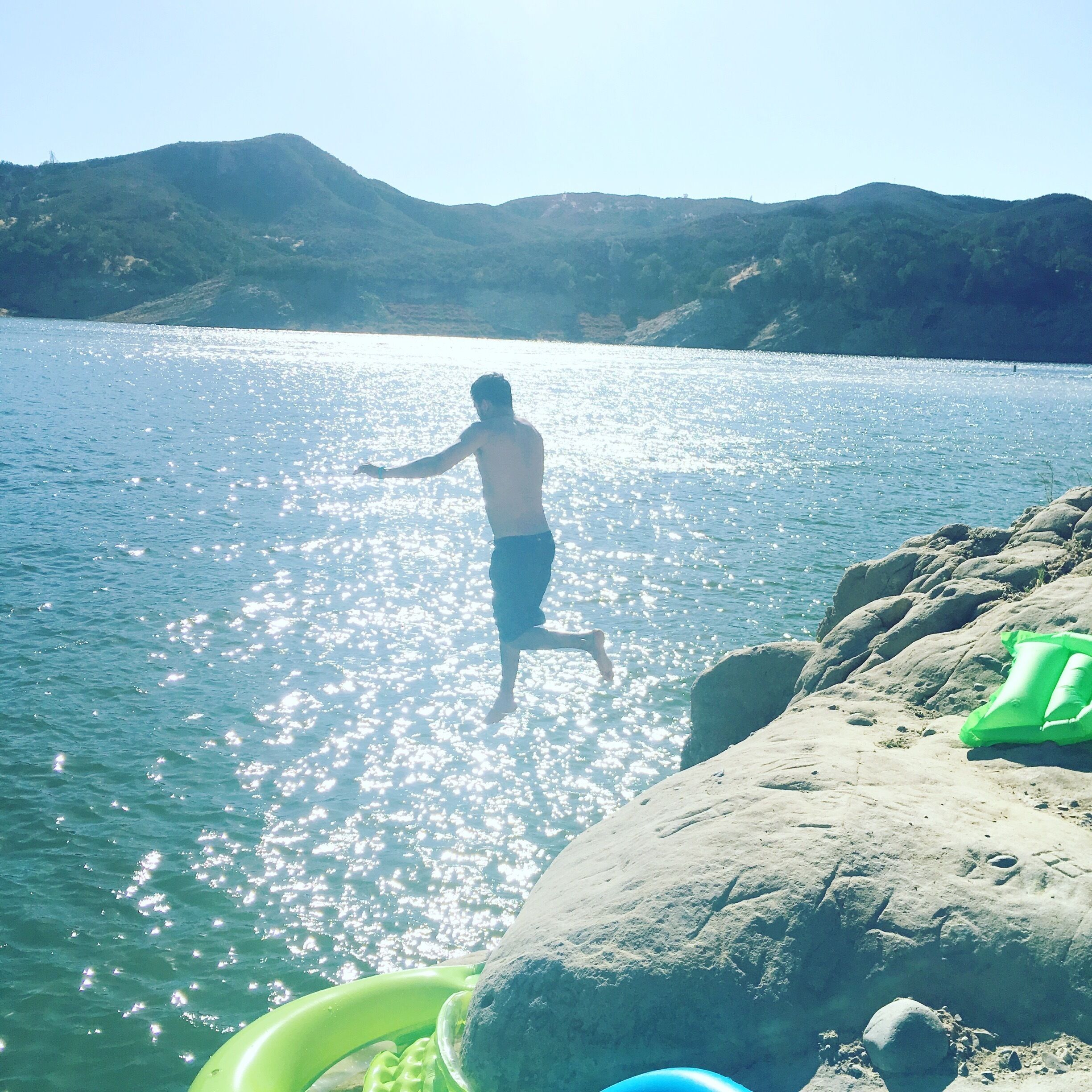 Finally found a lake around this area full and swimmer friendly! 