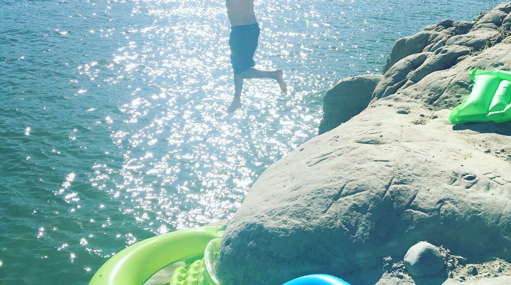 Finally found a lake around this area full and swimmer friendly!