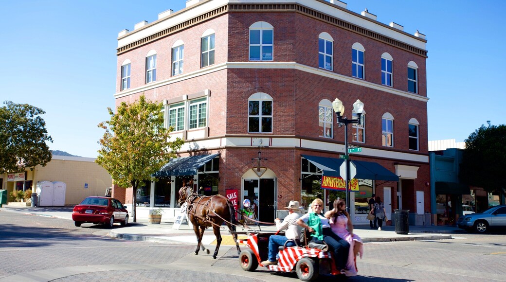 Central Coast California which includes street scenes