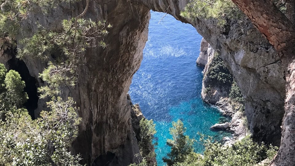 If you've only got a couple of hours on Capri then walk here. It's about 25 mins from the main piazza and away from all the tourists