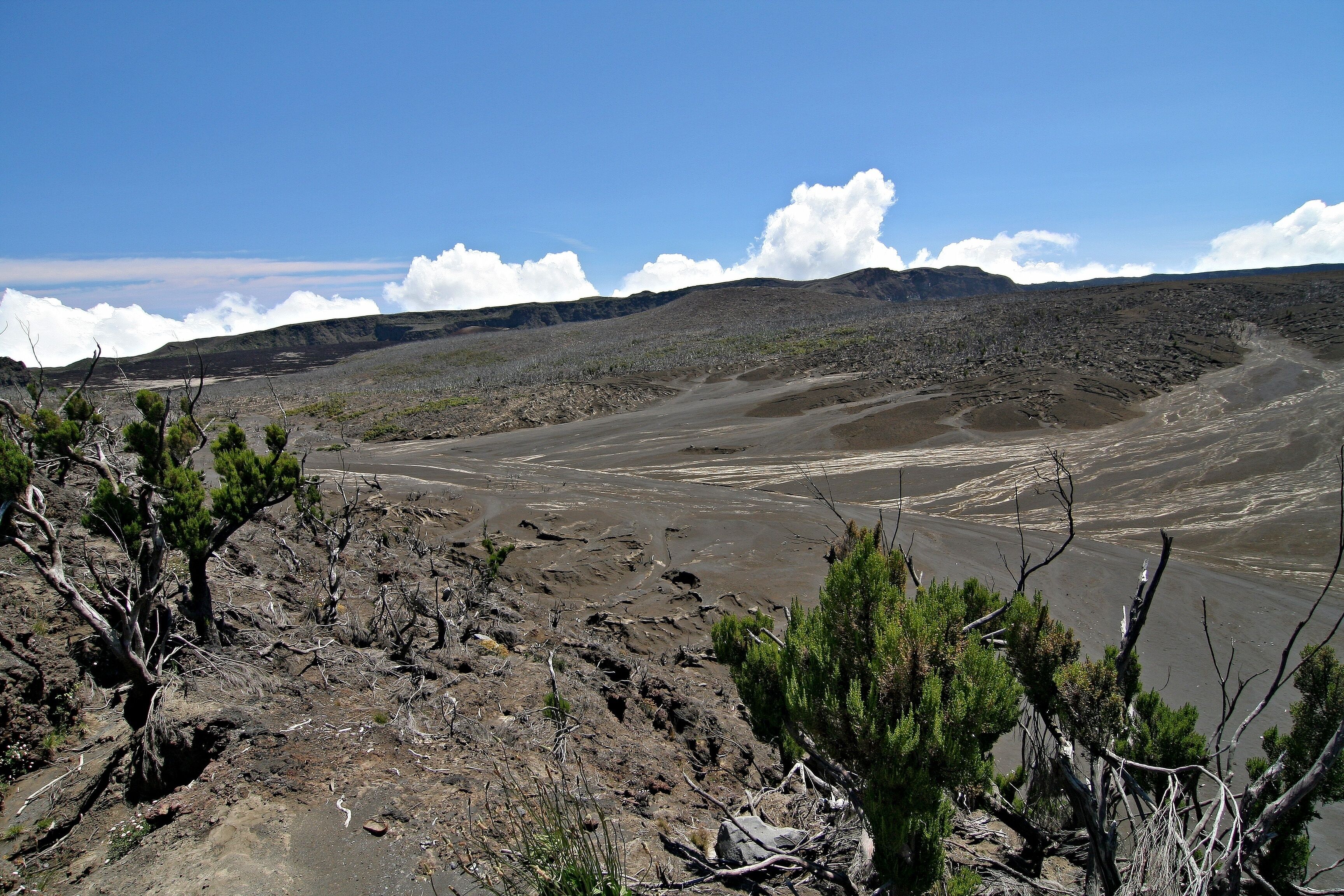 The Karthala Volcano is the highest mountain of the Comoros Islands and the Grand Comoros / Ngazidja /. Union of the Comoros. Africa.