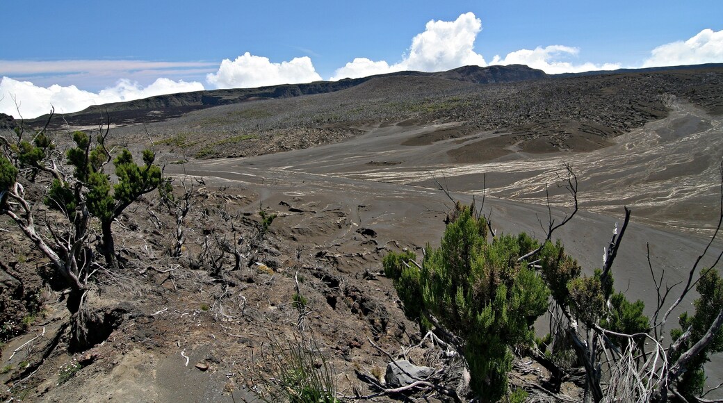 The Karthala Volcano is the highest mountain of the Comoros Islands and the Grand Comoros / Ngazidja /. Union of the Comoros. Africa.