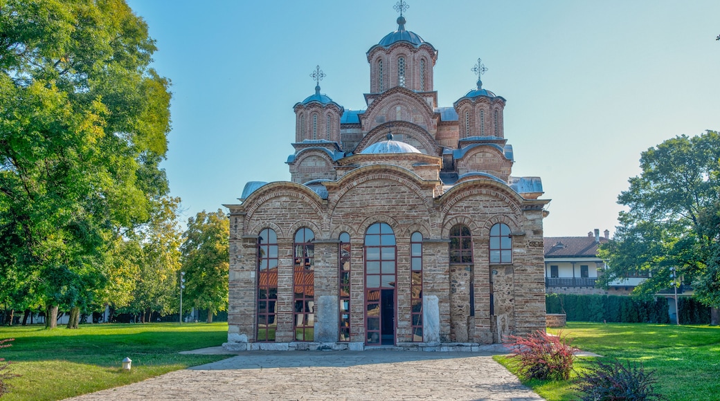 Gracanica monastery near Prishtina, Kosovo