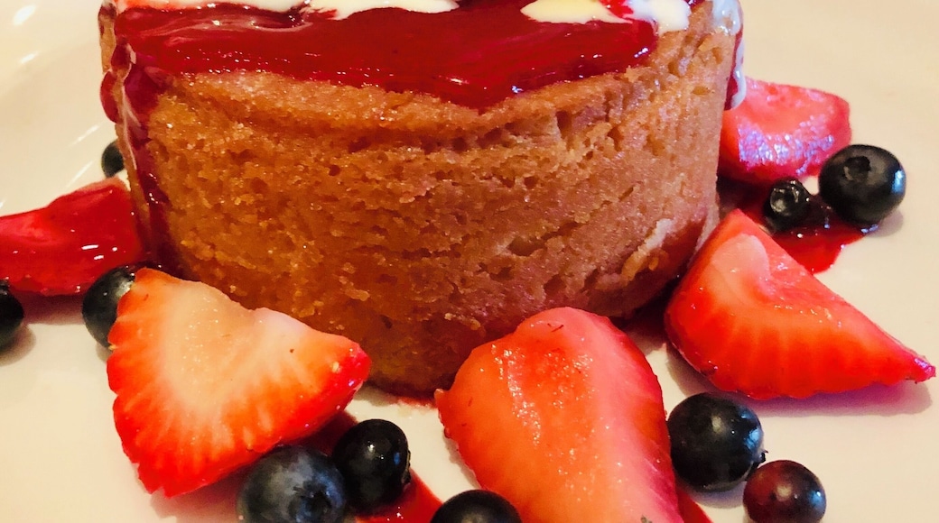 When you crave something sweet and you get a beautiful dessert like this one. #trovember