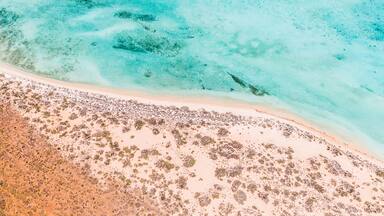 Ningaloo Reef aerial , Shutterstock ID 1320737726, Purchase Order: -