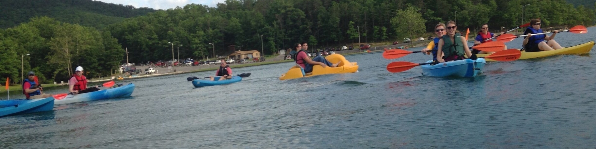 Kayak rentals are $7/hr or 11 for 2hours