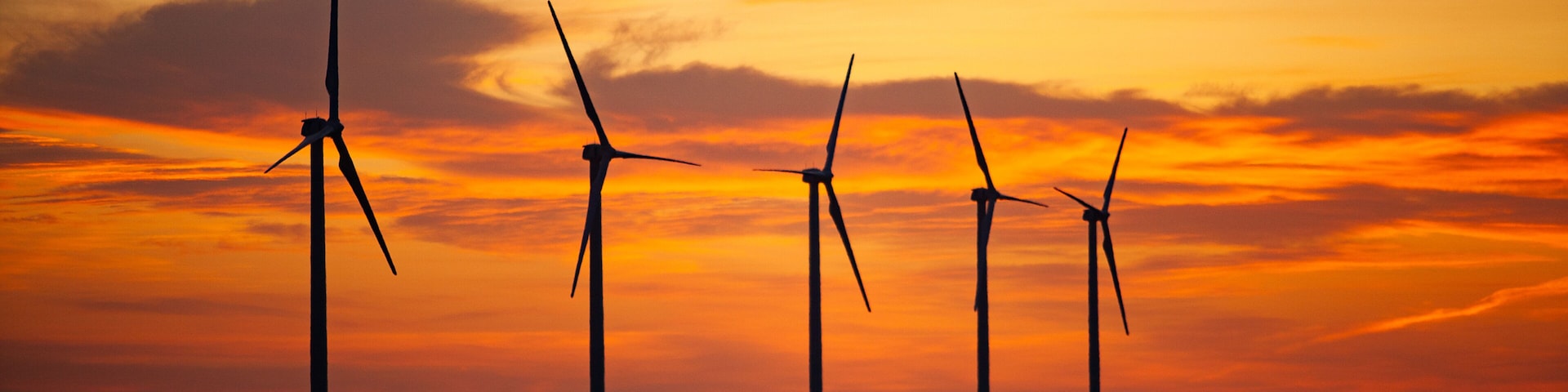 Kansas Wind Farm with agriculture