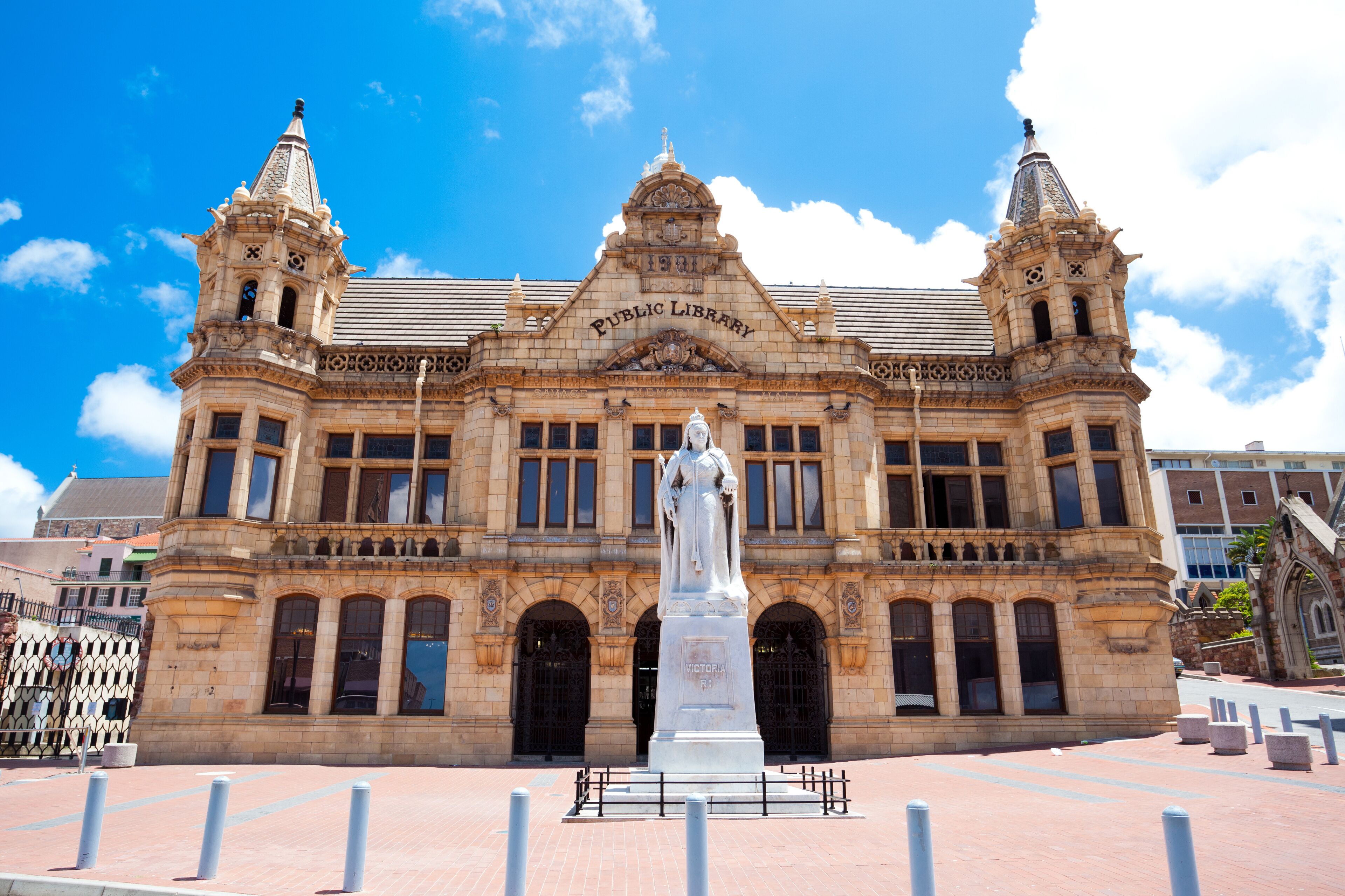 public library building of Port Elizabeth, South Africa
