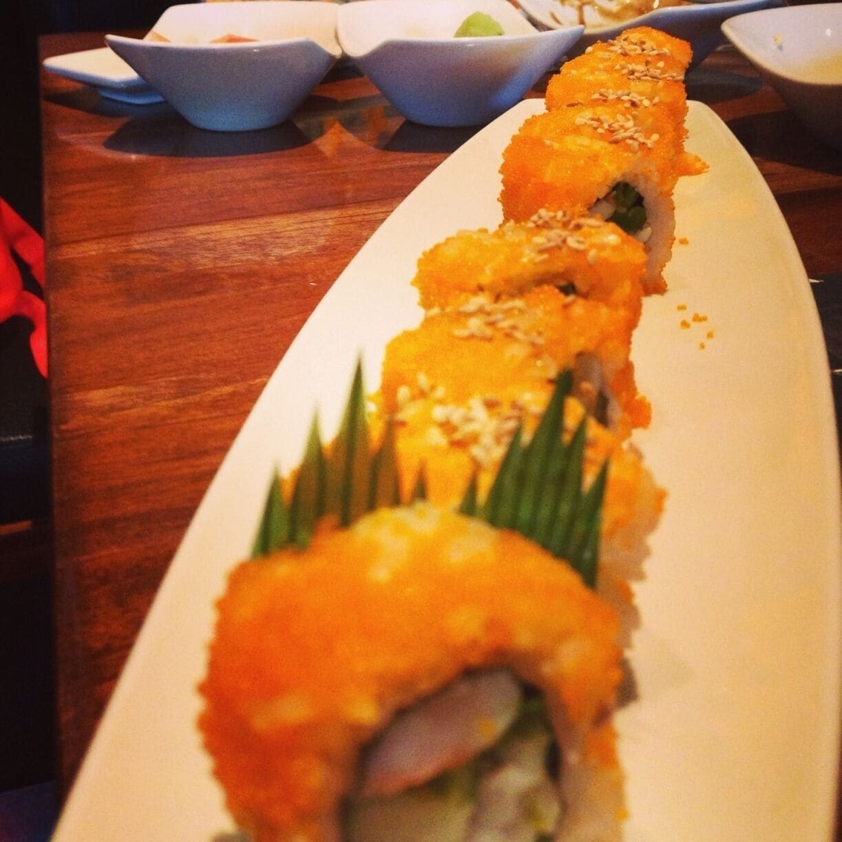 California with Serrano peppers