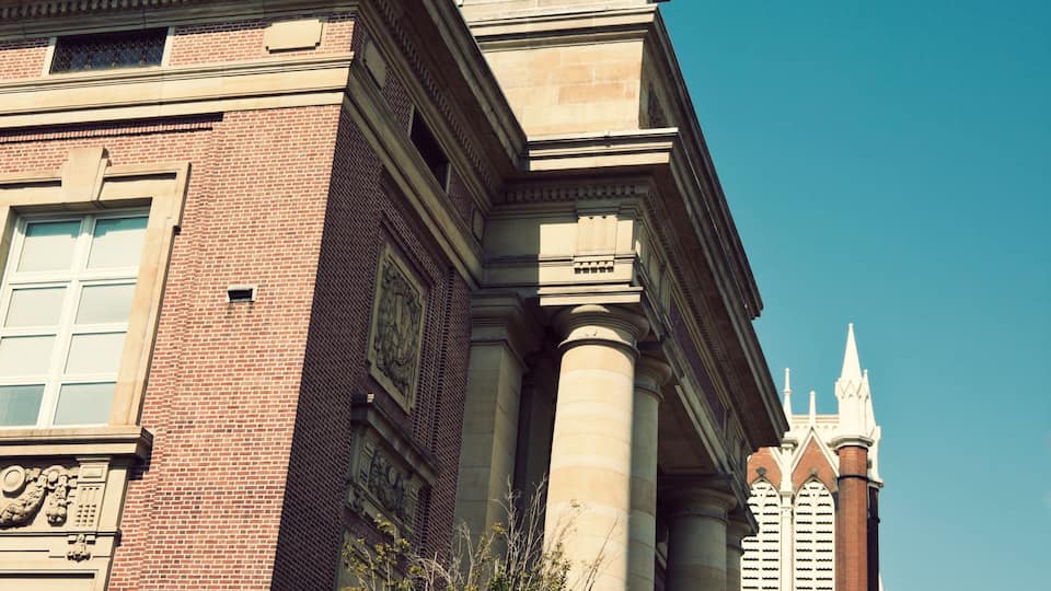 Old courthouse in Painesville