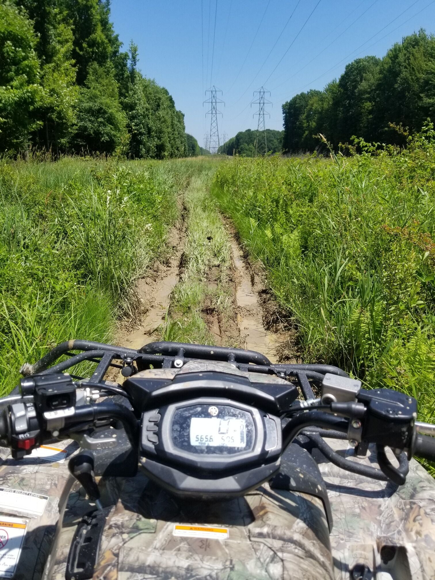 Four wheeling on private property near the Hell Hollow Wilderness Area. Northeast Ohio has tons of outdoor activities to offer!