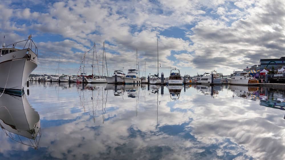 USA, Washington State, Bremerton Marina