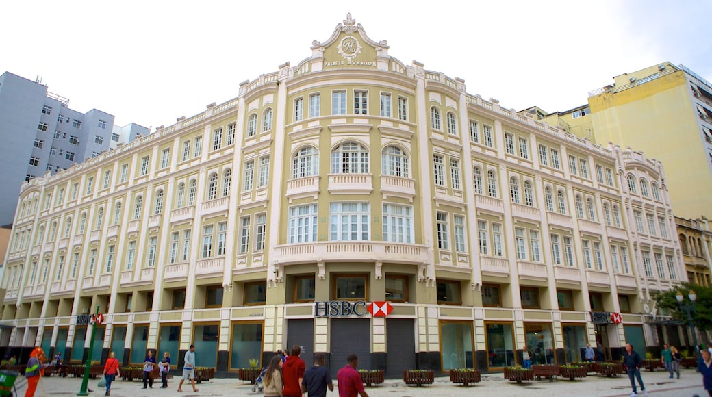 Curitiba inclusief straten en historische architectuur