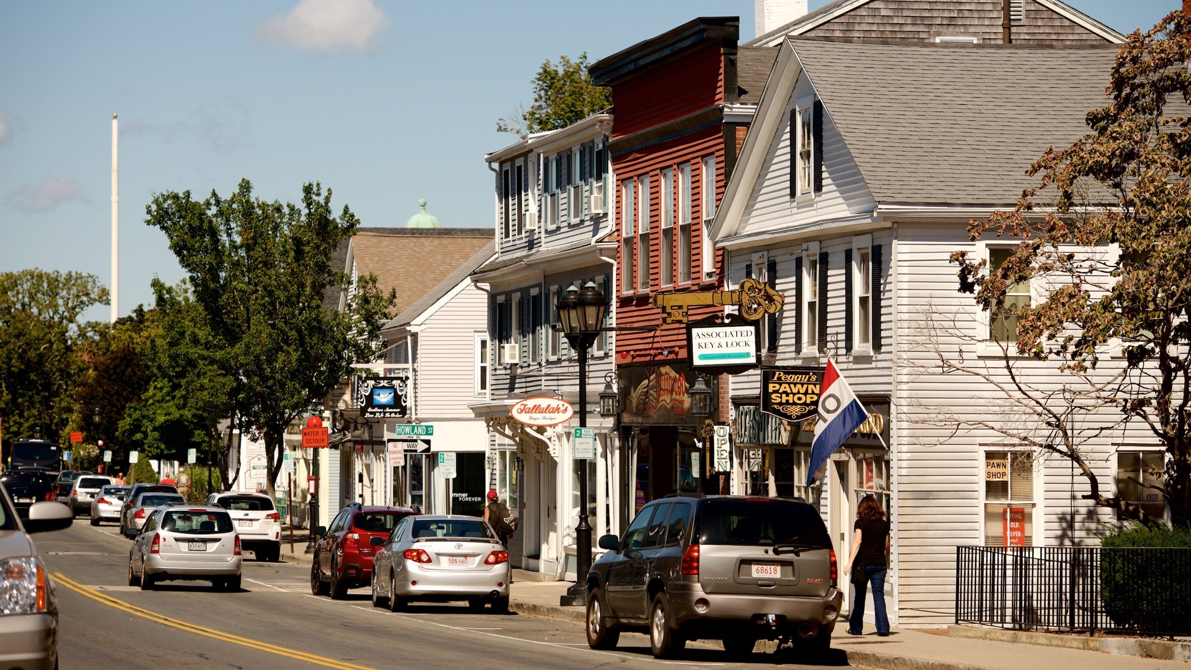 พลิมัท ซึ่งรวมถึง ภาพท้องถนน