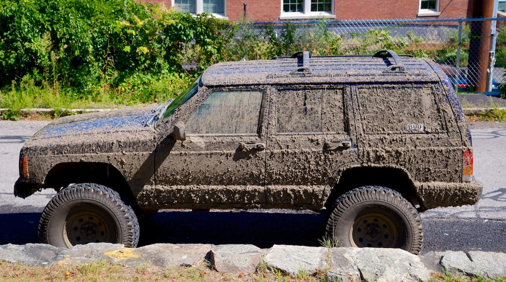 Plymouth featuring maastoajo