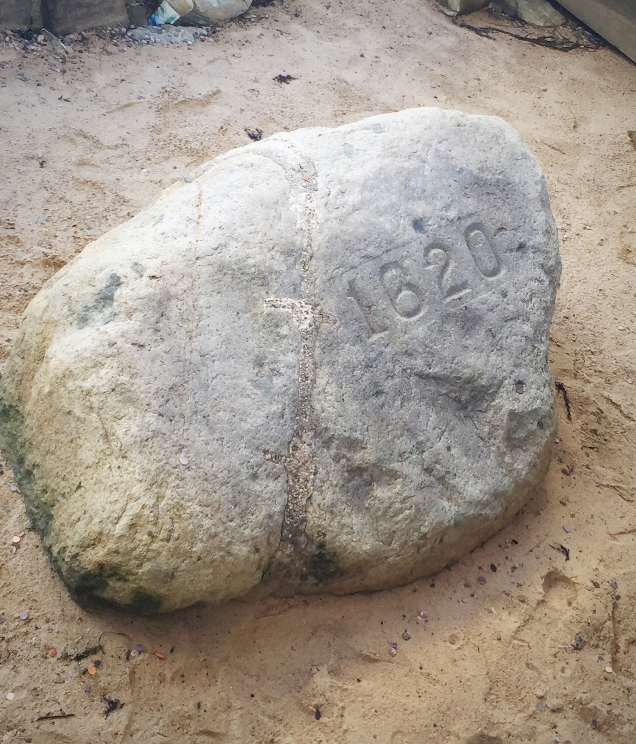 There it is...the rock