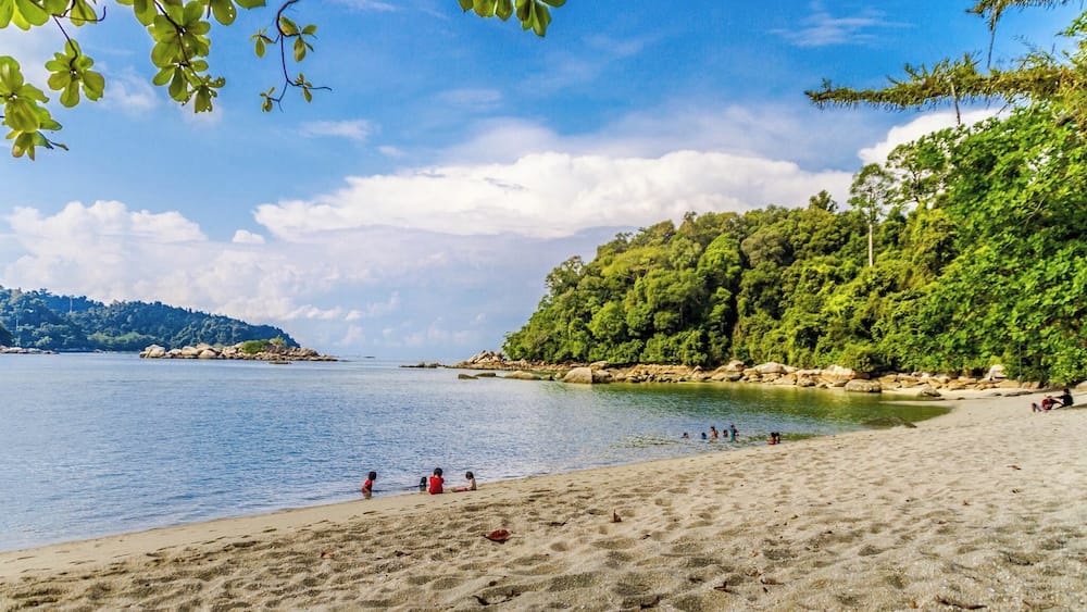 Pangkor island off the coast of Perak state, lies a cluster of small islands