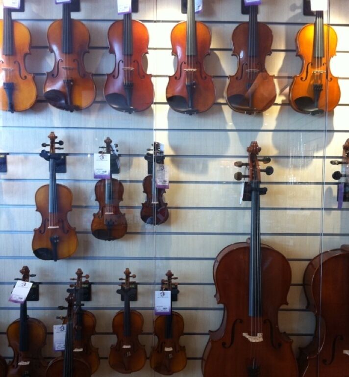 Cute little violin...