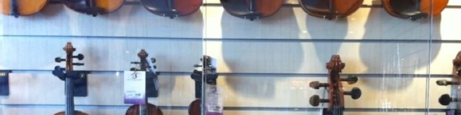 Cute little violin...