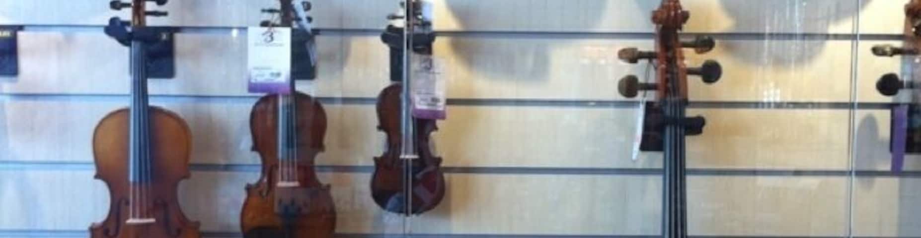 Cute little violin...