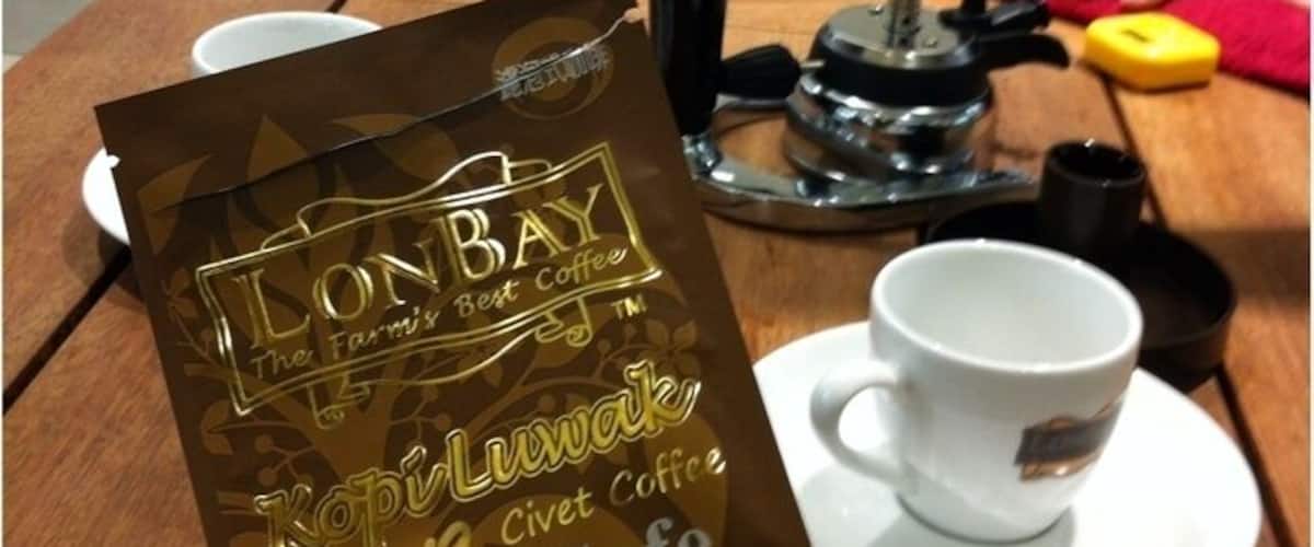 You can stop by at LonBay Coffee in this mall for a cup of world's most expensive coffee #kopiluwak