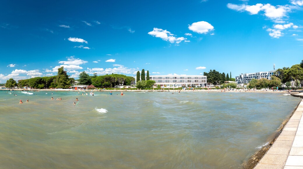 Luxury sand beach in Borik, Zadar Croatia