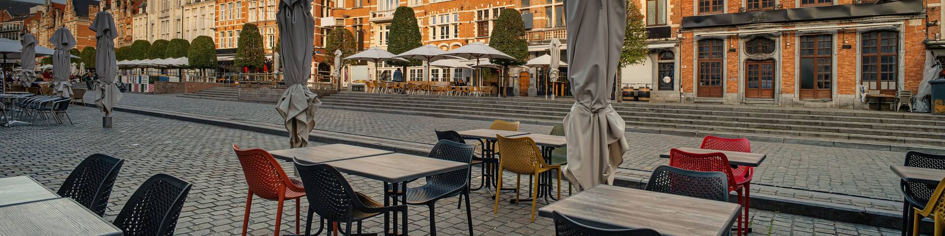 Leuven (Löwen) Belgien, Oude Markt