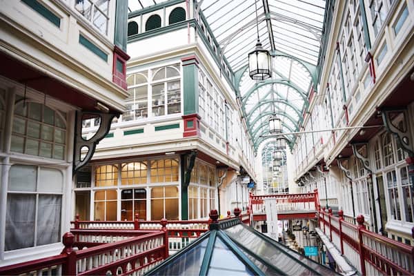 Castle Arcade, Cardiff. #red