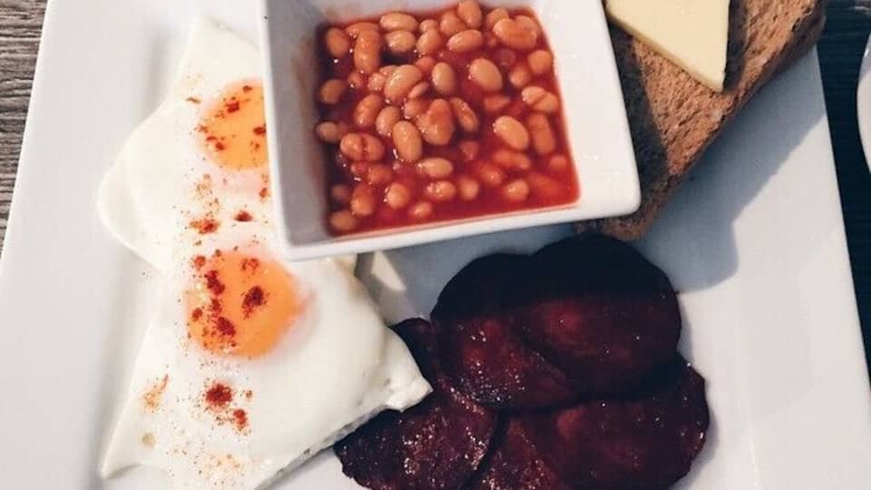 Spanish Breakfast 🍳👌🏽💕 #brekkie #instafood #hangovercure #TheGutsyGoose #VSCOcam