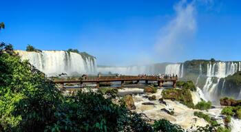 Foz do Iguaçu Falls, one of the world's great natural wonders, on the border of Brazil and Argentina.