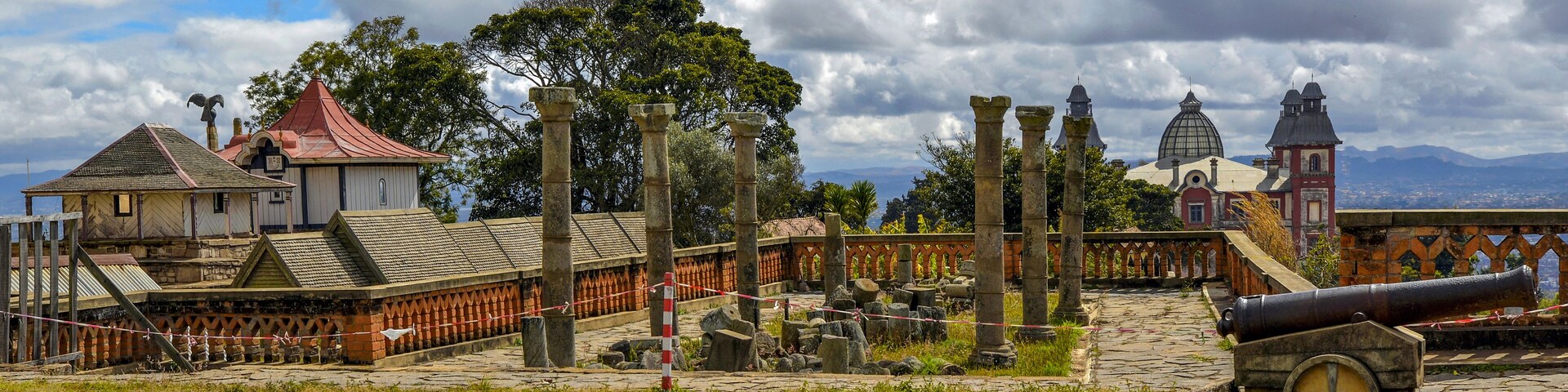 Le "Rova' d'Antananarivo in Madagascar