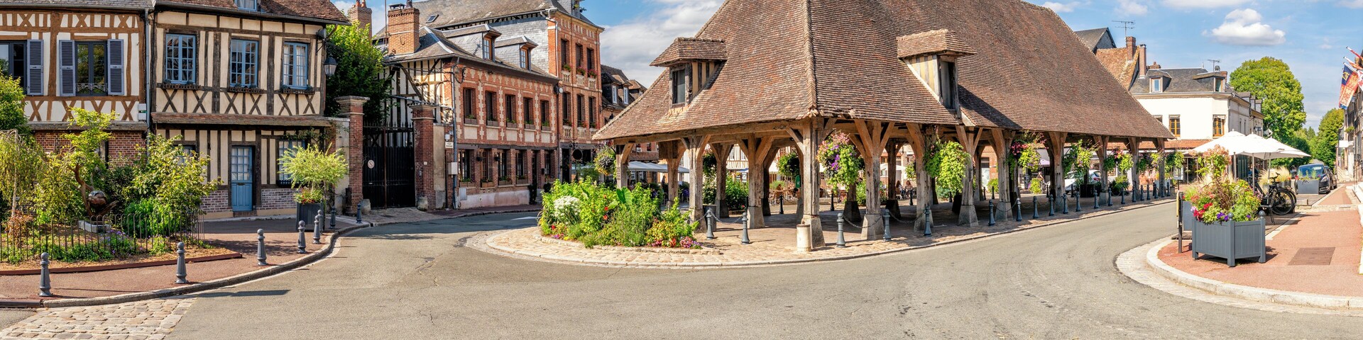 Markthalle in Lyons-la-Forret