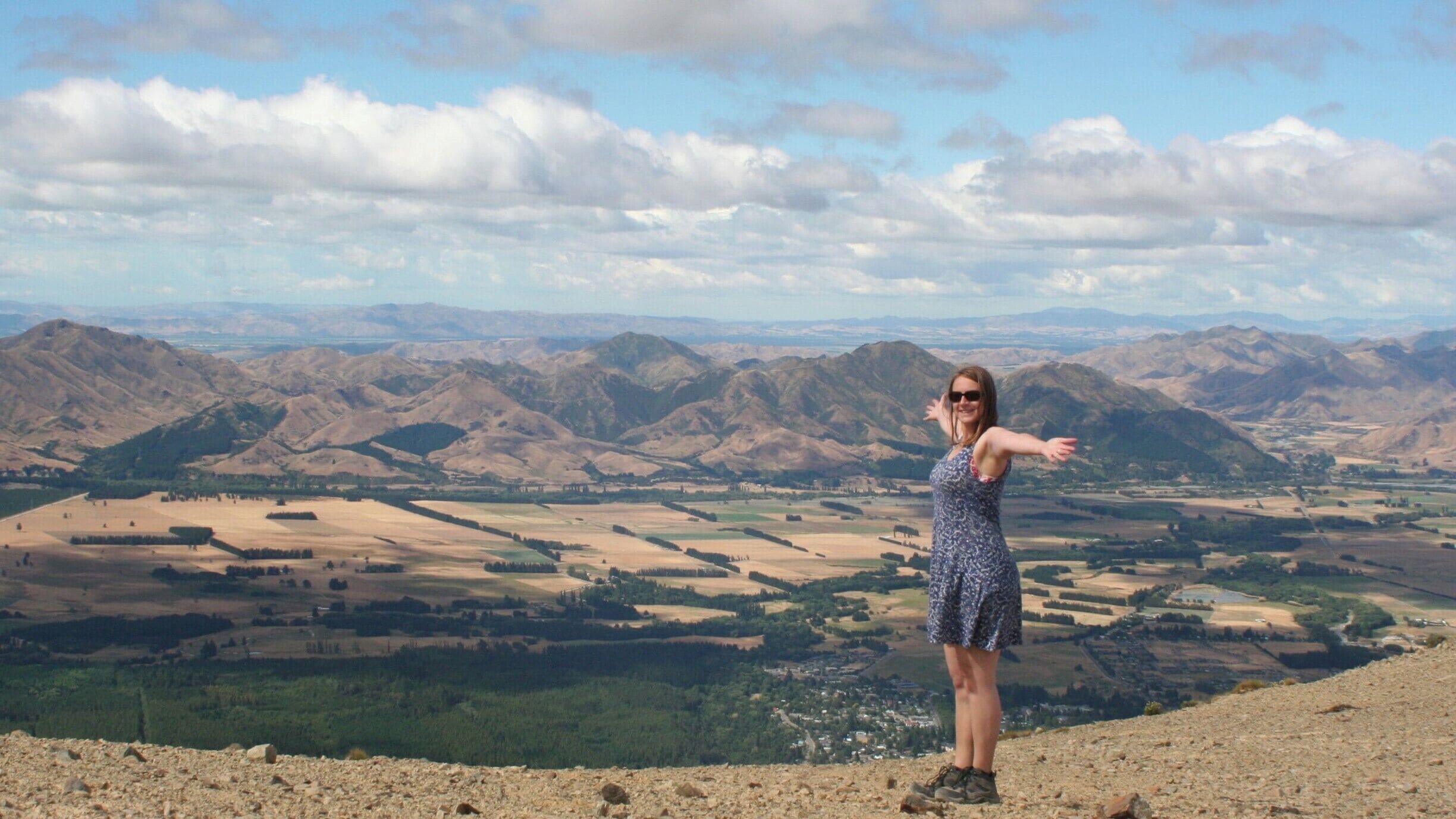 The view from Mt. Isobel is worth the effort you put into the walk. This is on the walk starting from Clarence valley road. 