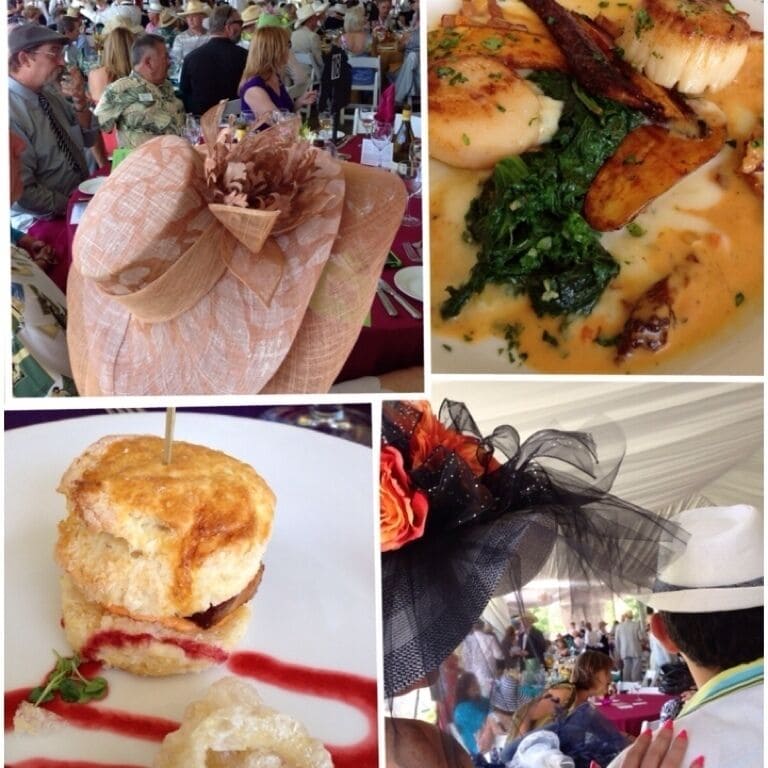 Fantastic fundraiser for the council on aging.  Kentucky Derby party with wine pairings from four of our local top chefs. I didn't win the races, but came out of the fundraiser with an auction win of a cooking class at Relish in Healdsburg.  Going to do jam class in July!  Yum!