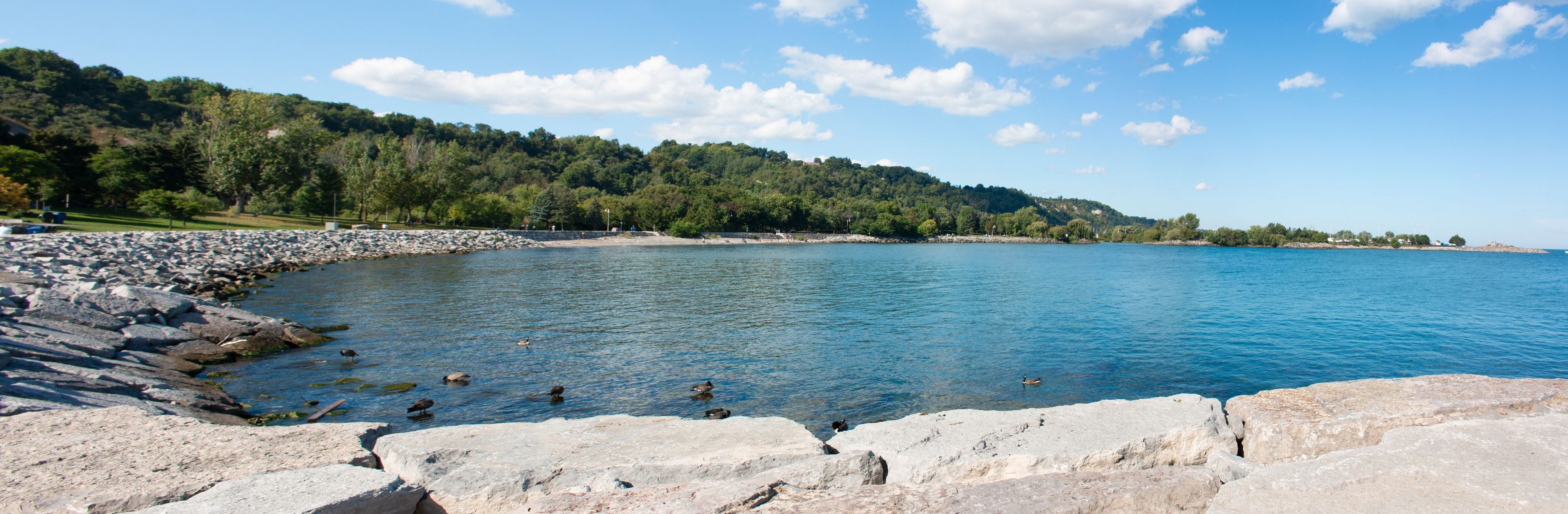 Toronto Scarborough Bluffs national park Ontario Canada