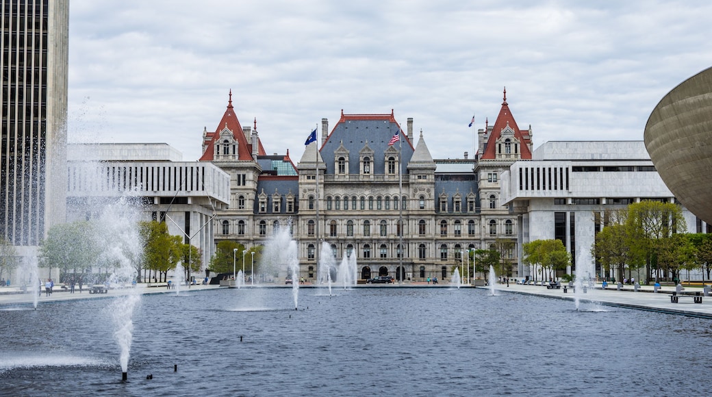 New York Capitol Building in Upstate Albany, New York