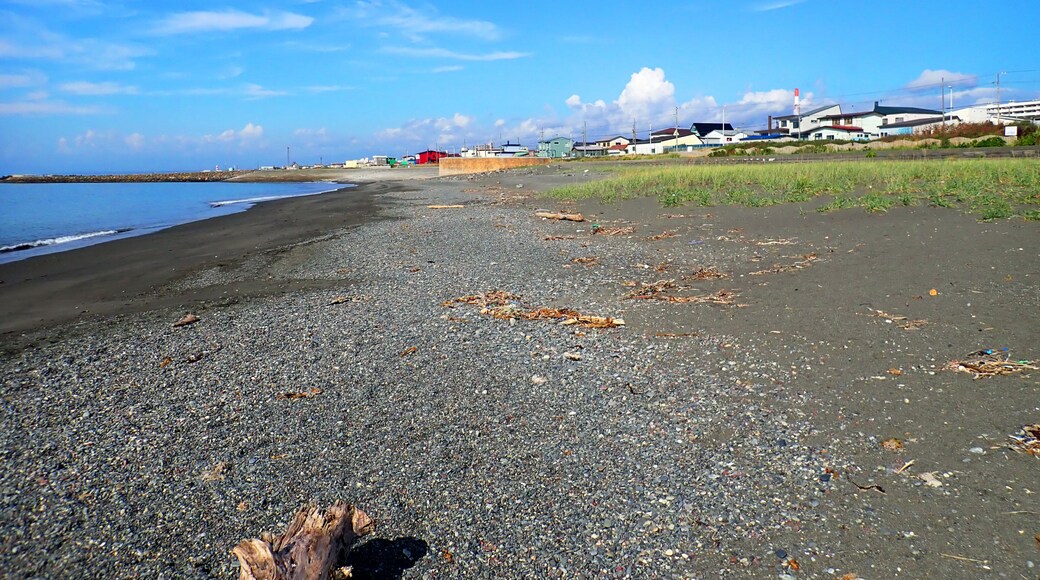 Furusato beach in Tomakomai, Hokkaido, Japan