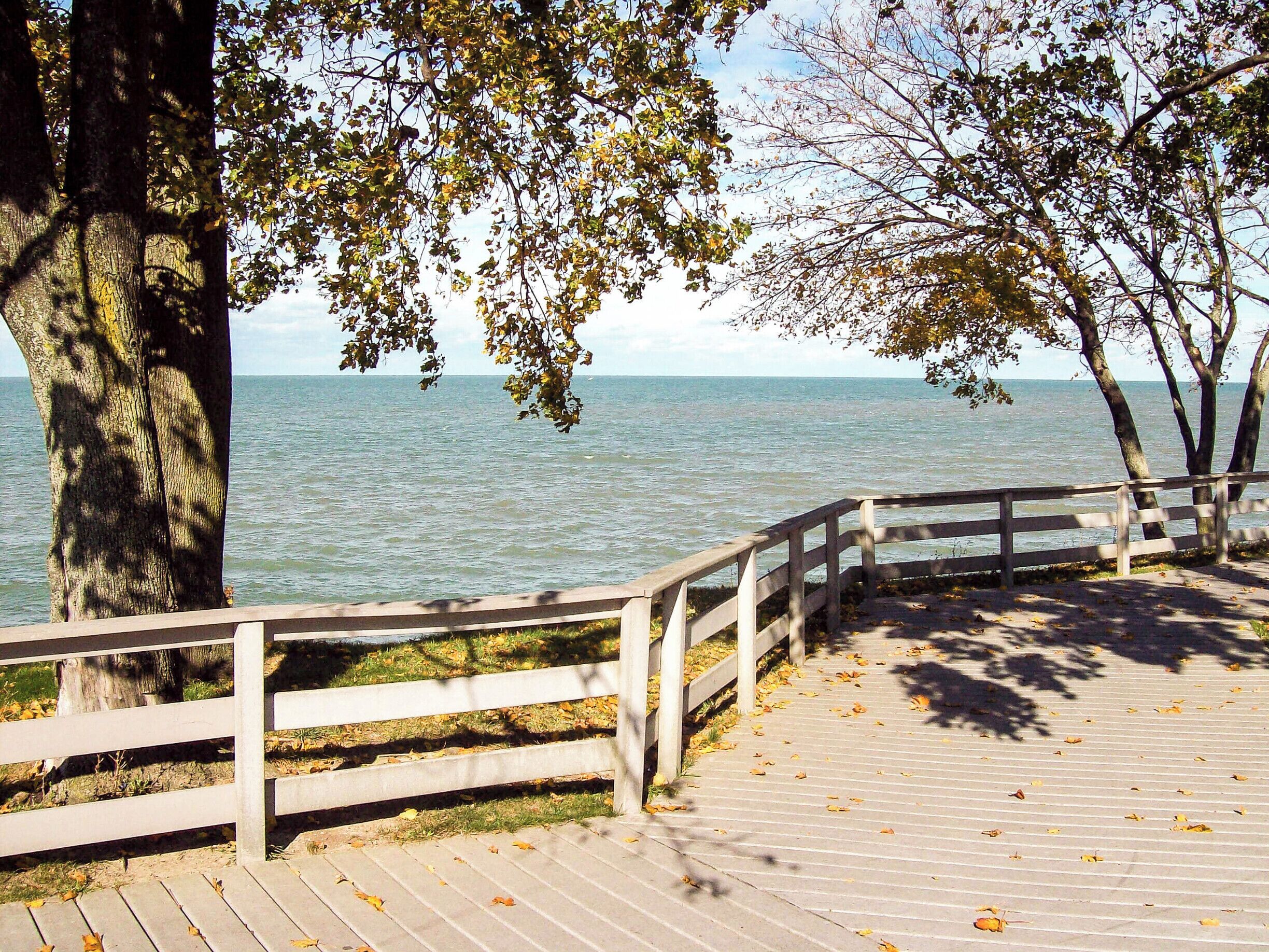 Another shot behind The Lake House in Avon Lake, OH overlooking Lake Erie.