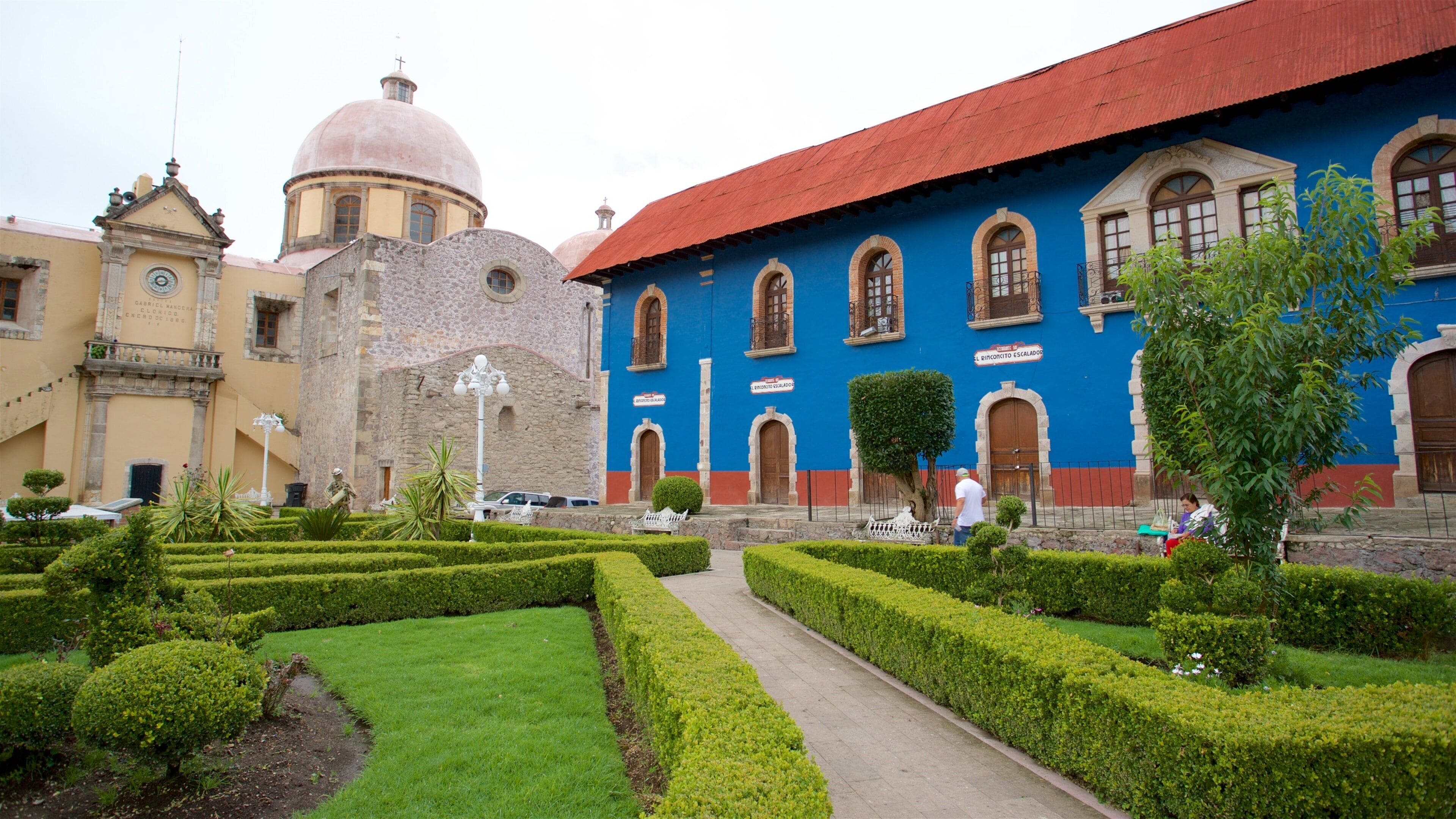 Pachuca mettant en vedette patrimoine historique et parc