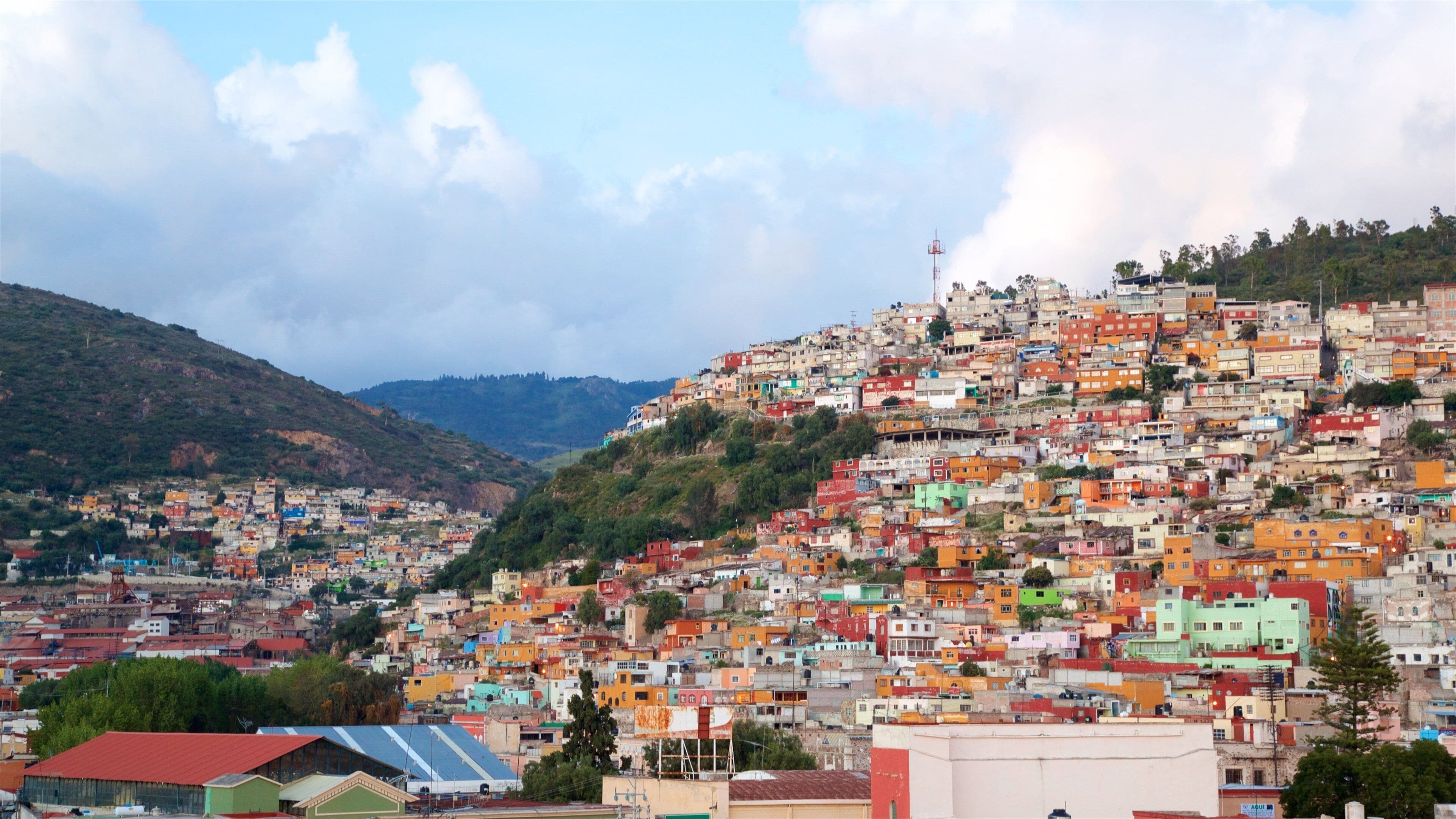 Pachuca featuring a city and landscape views