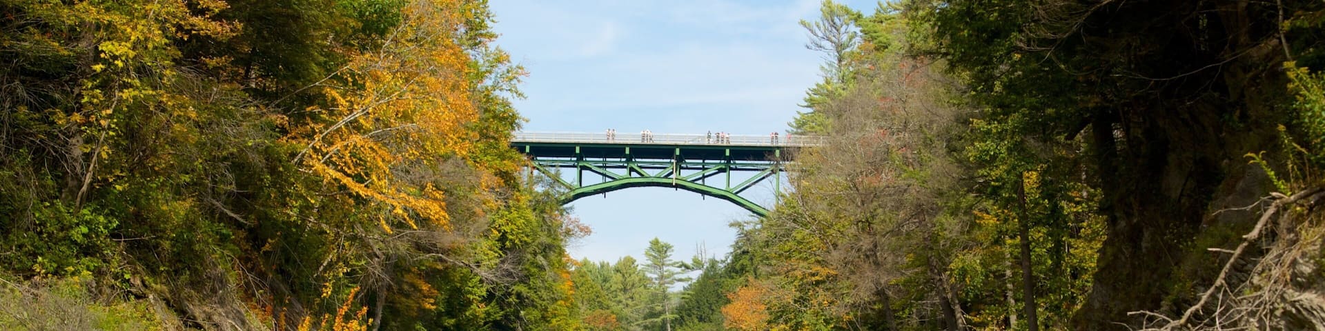 Quechee featuring a river or creek, tranquil scenes and forest scenes