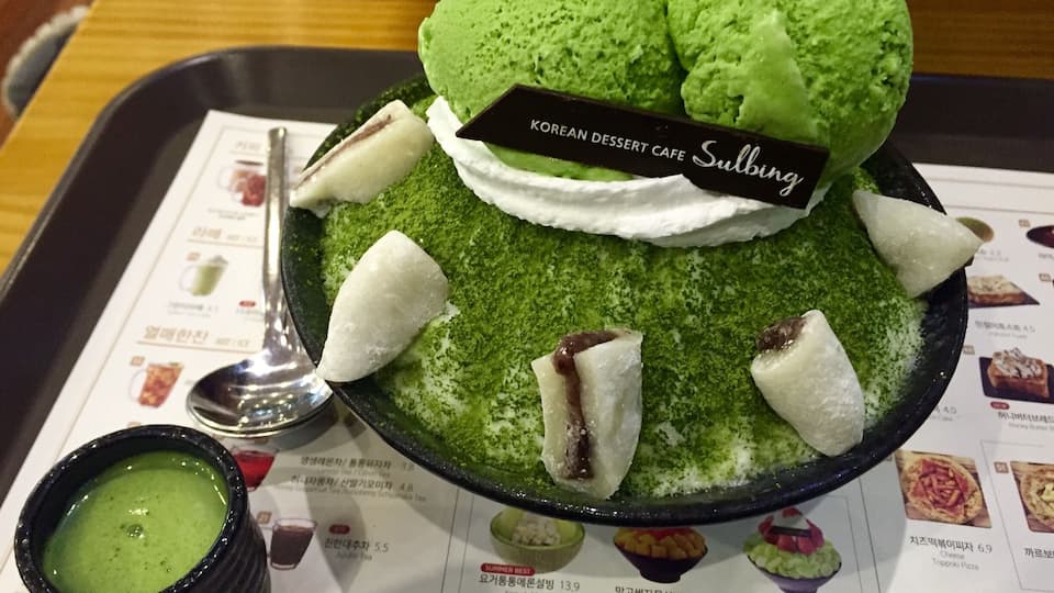 Korean version of saved ice... my new favorite dessert!! Many amazing and delicious takes on this dessert, if visiting Korea, don't miss Sulbing dessert cafe!!!